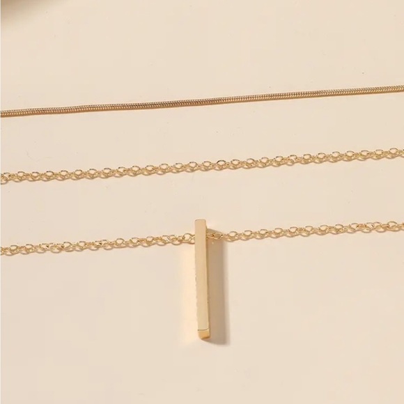 14k gold filled Layering Pendant Necklace - Picture 4 of 4